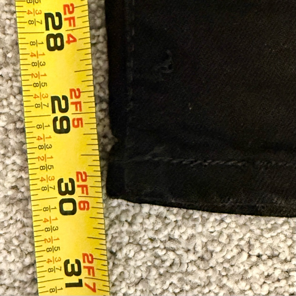 Abercrombie & Fitch Women’s Langdon Slim Stretch Black‎ Size 31x30 - Picture 7 of 10